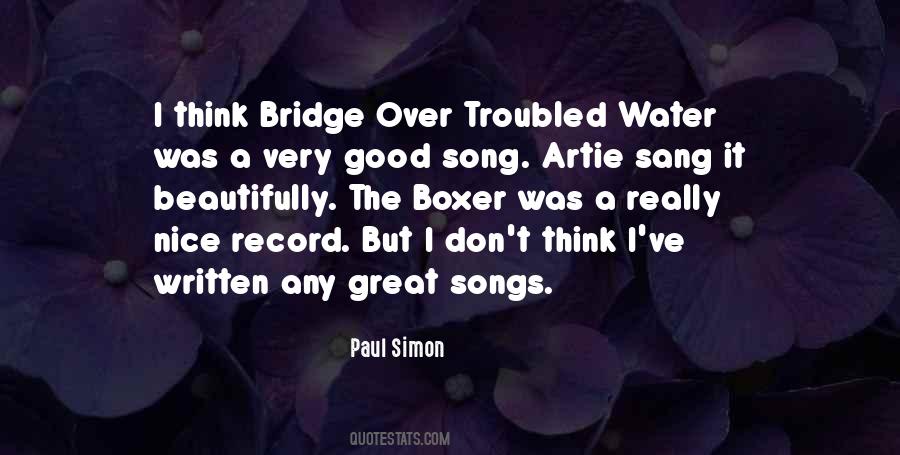 Quotes About Great Songs #1827871