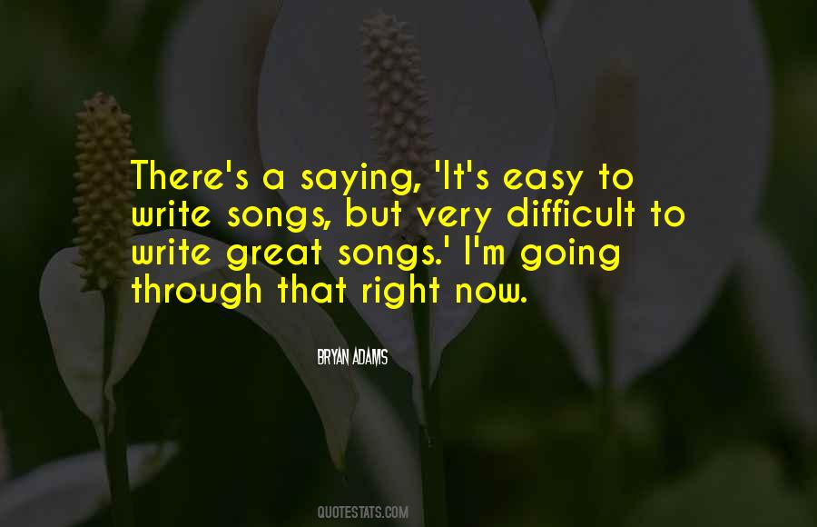 Quotes About Great Songs #581616