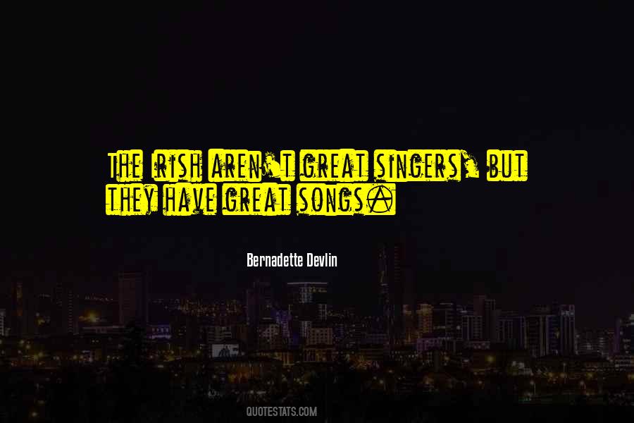 Quotes About Great Songs #859590