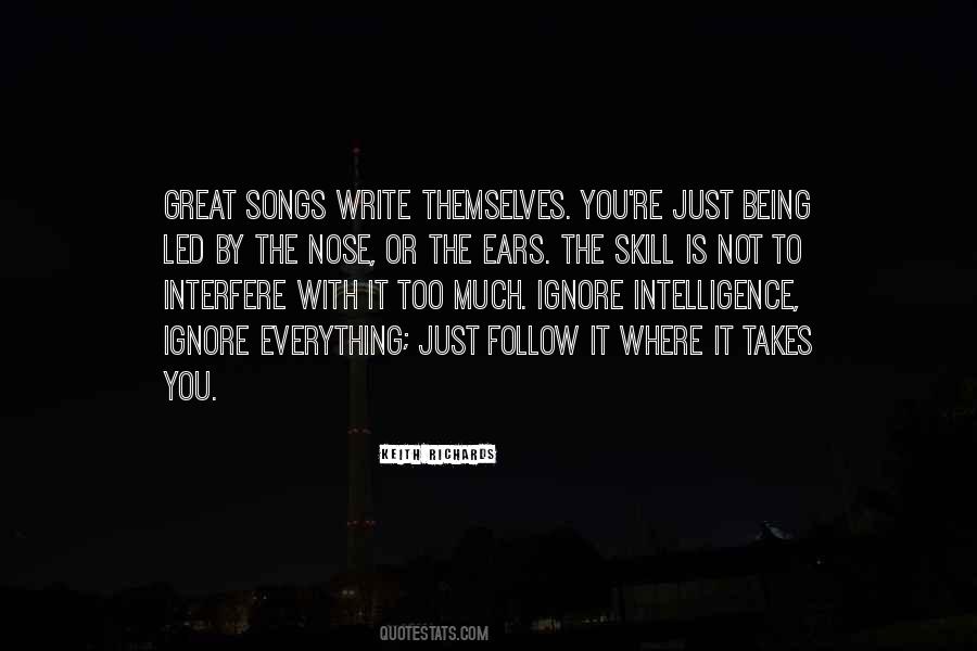 Quotes About Great Songs #89351