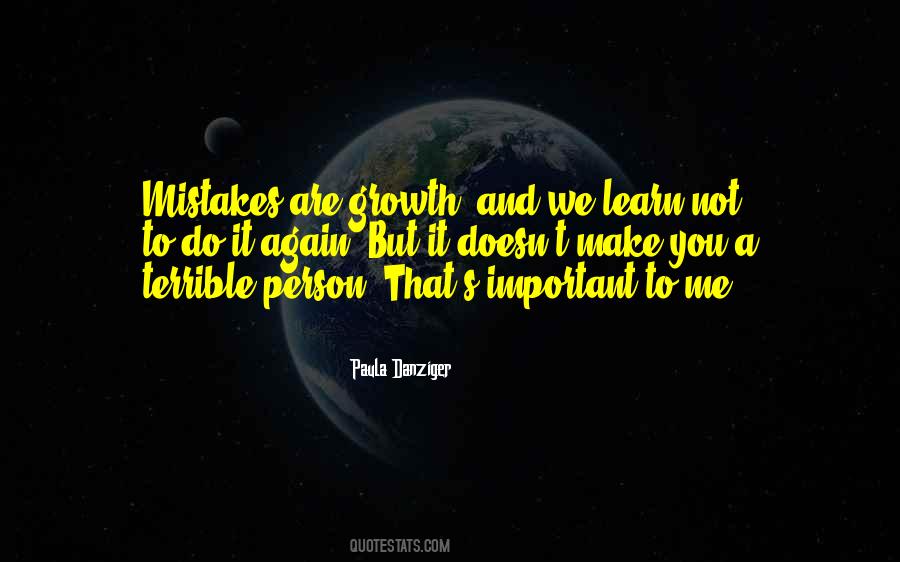 You Are Not A Mistake Quotes #1275979