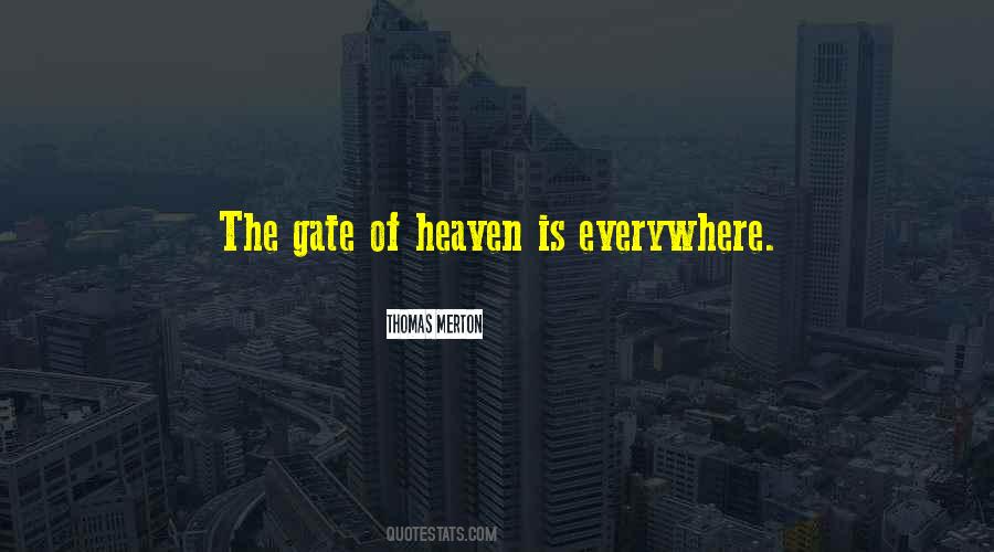 Quotes About The Gates Of Heaven #1483986