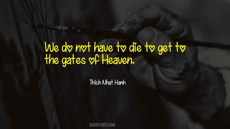 Quotes About The Gates Of Heaven #1563800