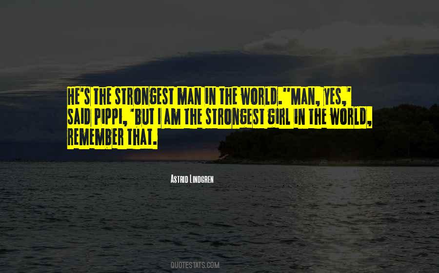 Quotes About World Strength #104784