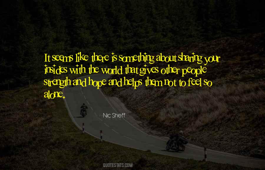 Quotes About World Strength #154954