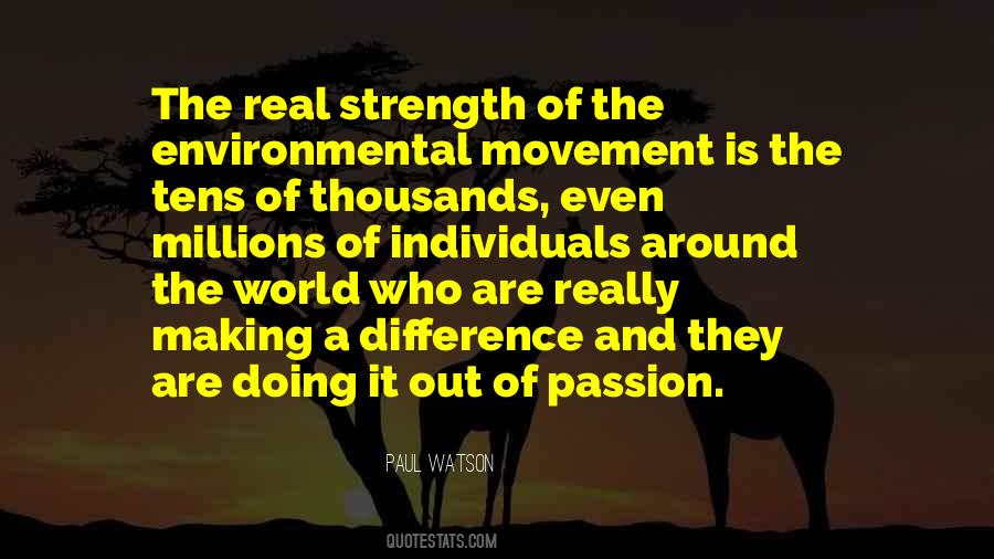 Quotes About World Strength #309200
