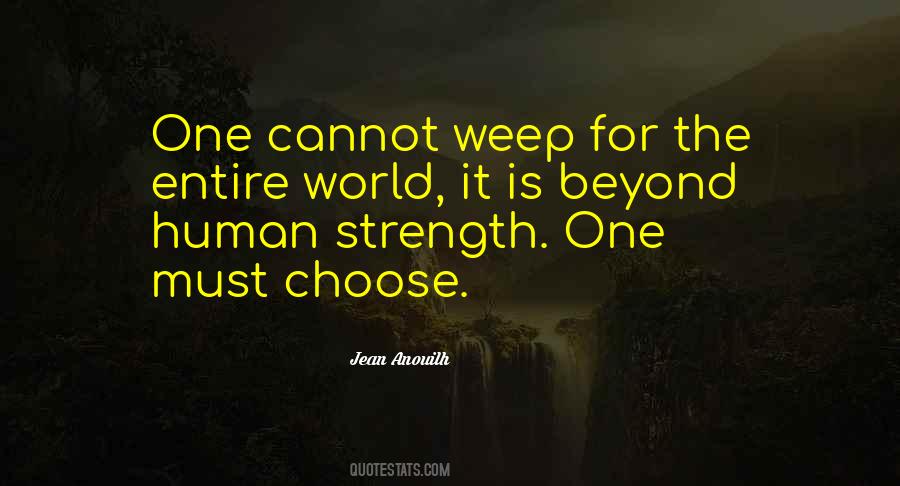 Quotes About World Strength #462360