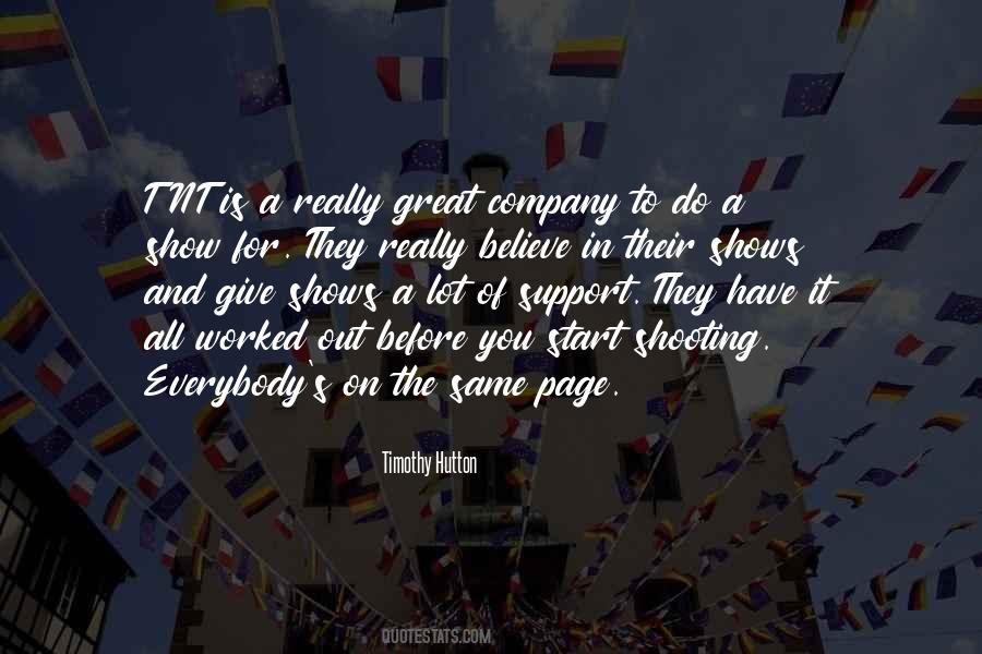 Quotes About Great Shows #491938 Quotes About Great Shows #491938