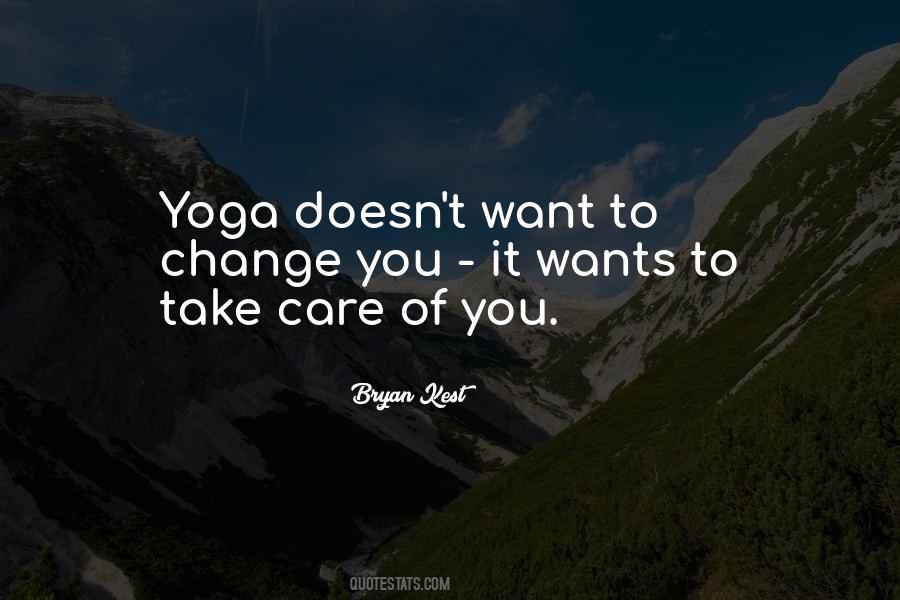 Change Yoga Quotes #1185583