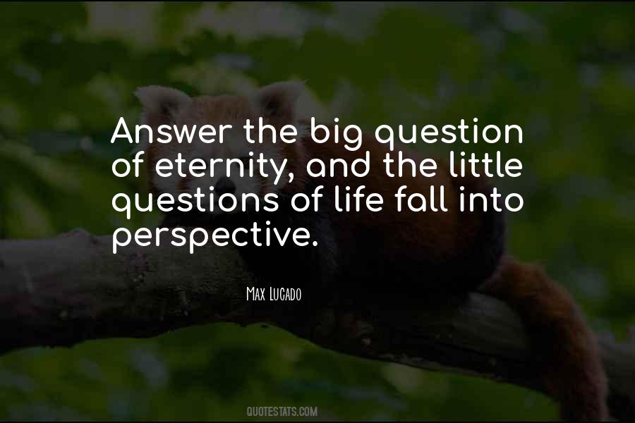 Answer Of Life Quotes #45037