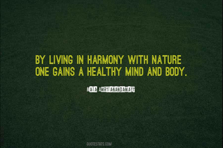 Healthy Mind Body Quotes #764807