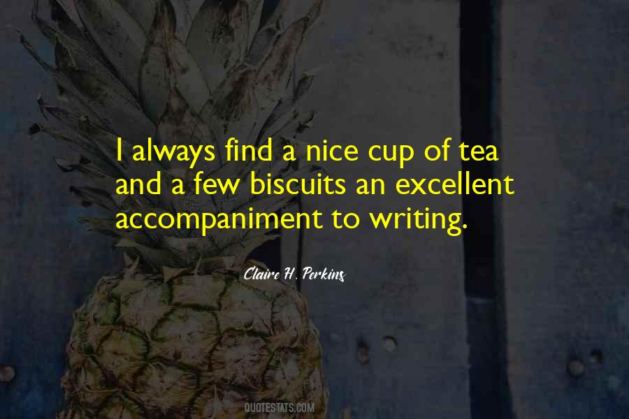 Nice Tea Quotes #105392