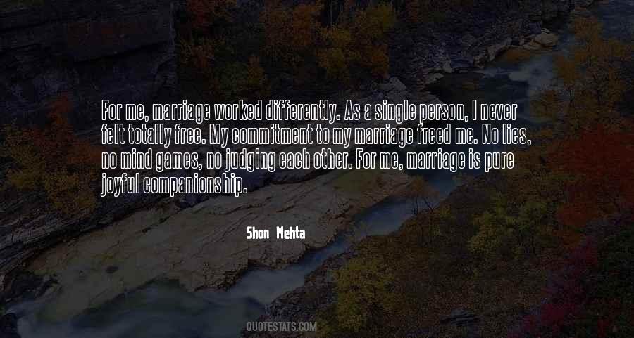 Marriage Is A Commitment Quotes #921213