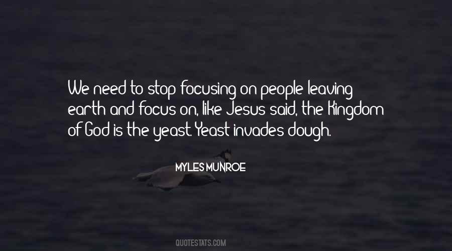 Focus God Quotes #346773