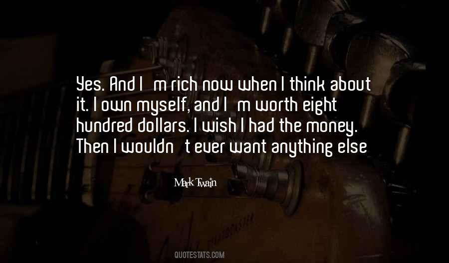 Money Worth Quotes #1061093
