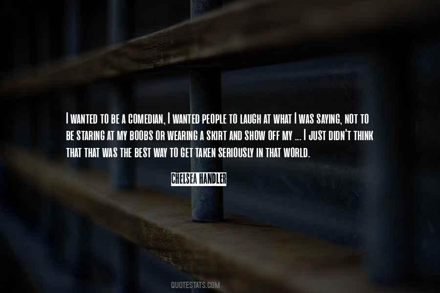 Not A Show Off Quotes #49589