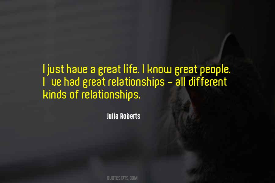 Quotes About Great Relationships #1866601