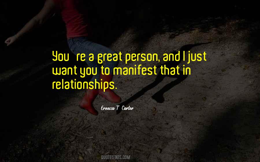 Quotes About Great Relationships #793597