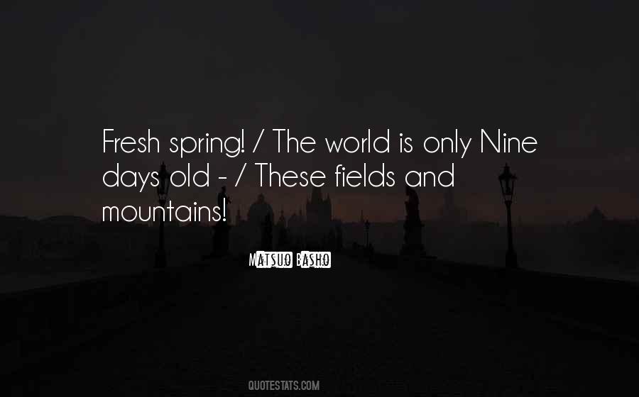 Spring Mountain Quotes #1789713