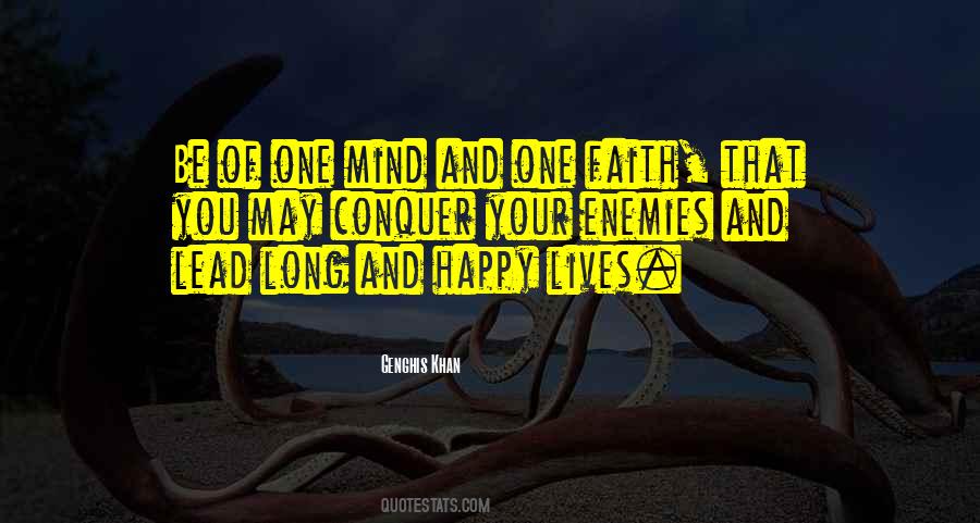 Conquer Your Enemies Quotes #278765