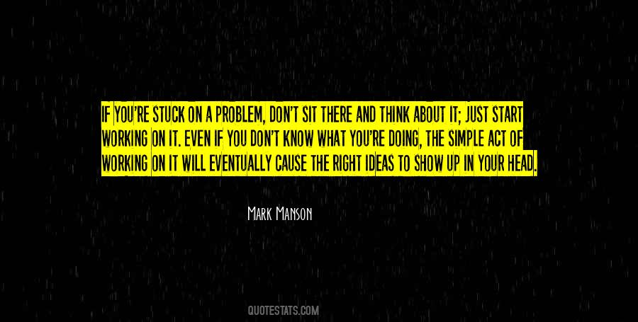 Stuck In Your Head Quotes #478593