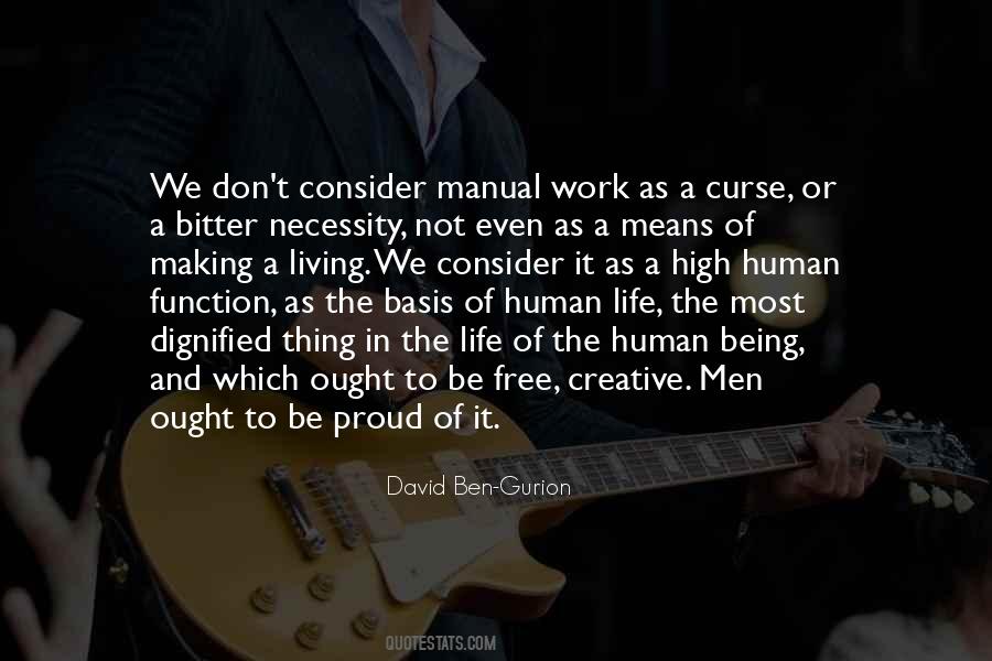 Proud To Be Human Quotes #756892
