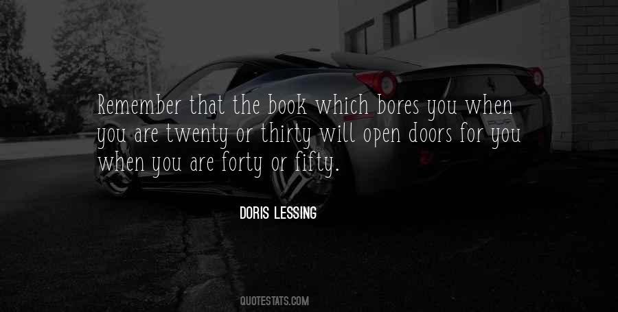 Doors Are Open Quotes #687155
