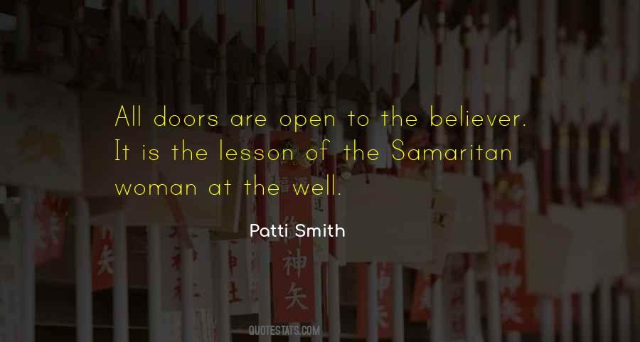 Doors Are Open Quotes #940310