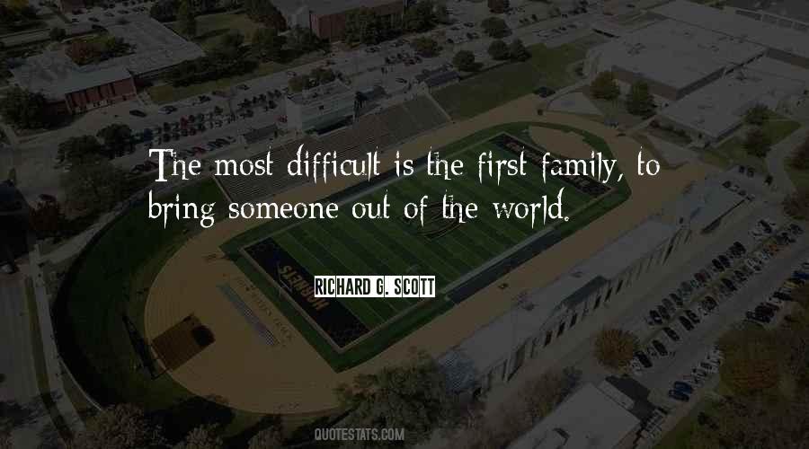 First Family Quotes #1561122