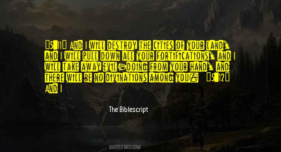 I Will Destroy You Quotes #1269376