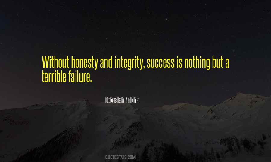 Integrity Success Quotes #1067979