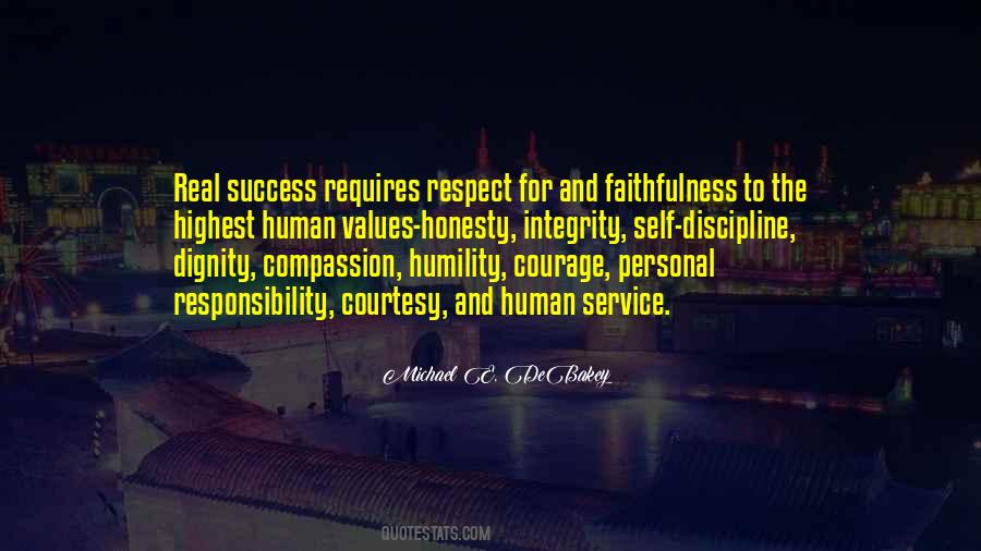 Integrity Success Quotes #1469265