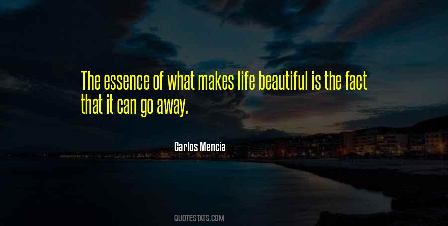 What Makes Life Beautiful Quotes #1790420