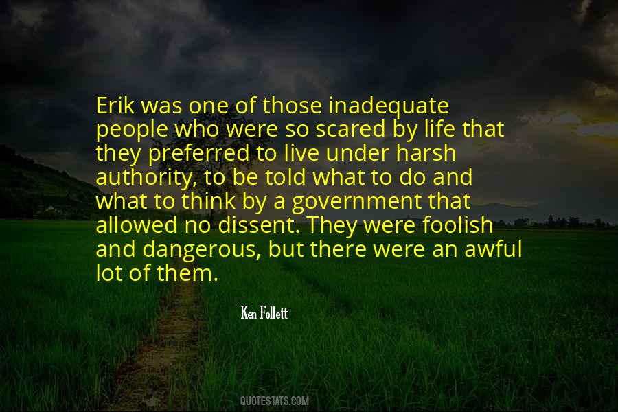 Scared To Live Quotes #1422696