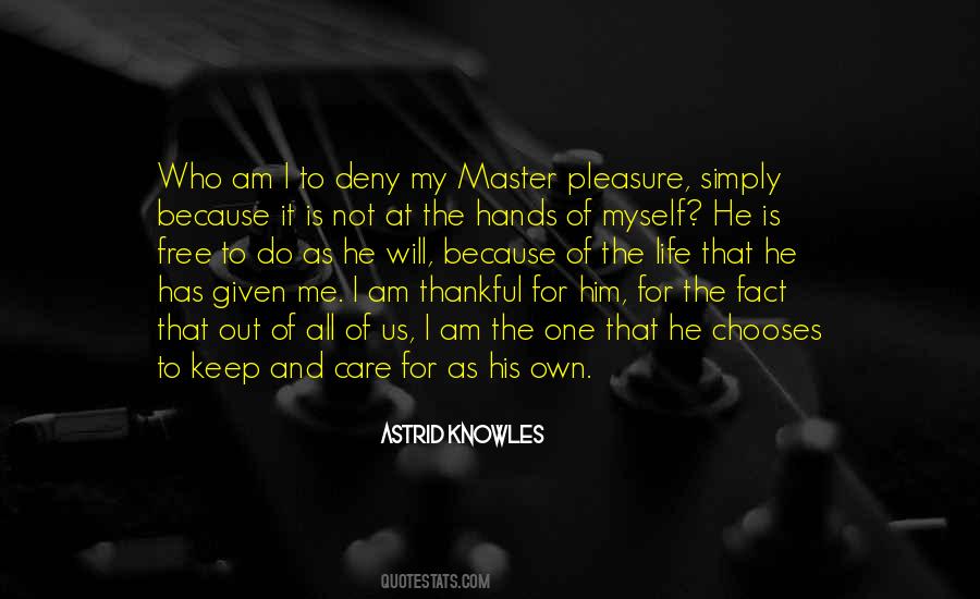 Thankful For His Love Quotes #1073525