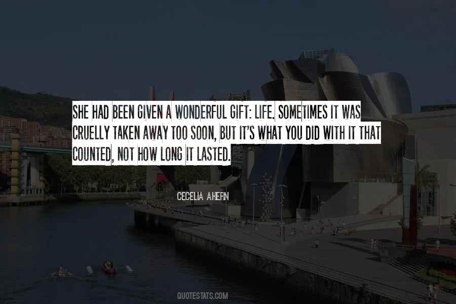 What A Wonderful Life Quotes #1091317