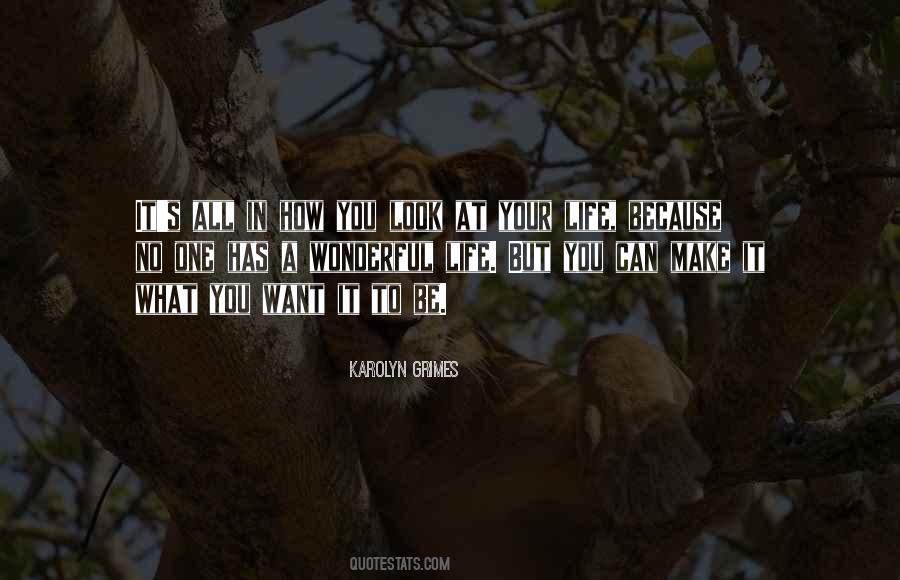 What A Wonderful Life Quotes #953659