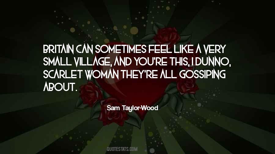 Small Woman Quotes #1144753