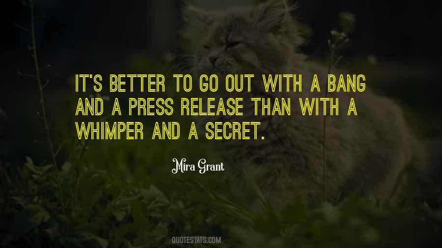 Not With A Bang But With A Whimper Quotes #1336252