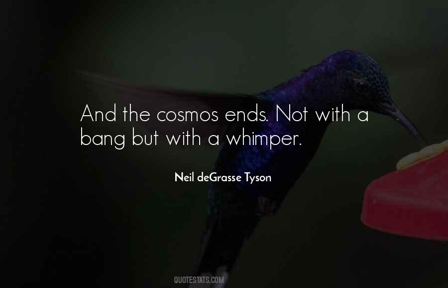 Not With A Bang But With A Whimper Quotes #542257