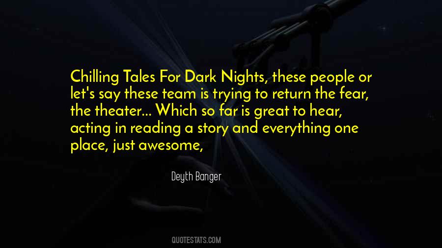 Quotes About Great Nights #538608