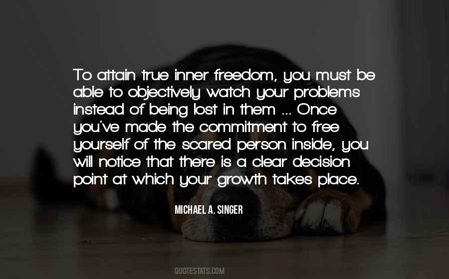 Quotes About Being Growth #991324