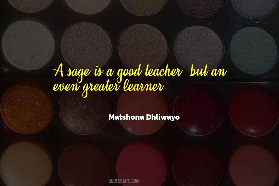 A Good Learner Quotes #1791751