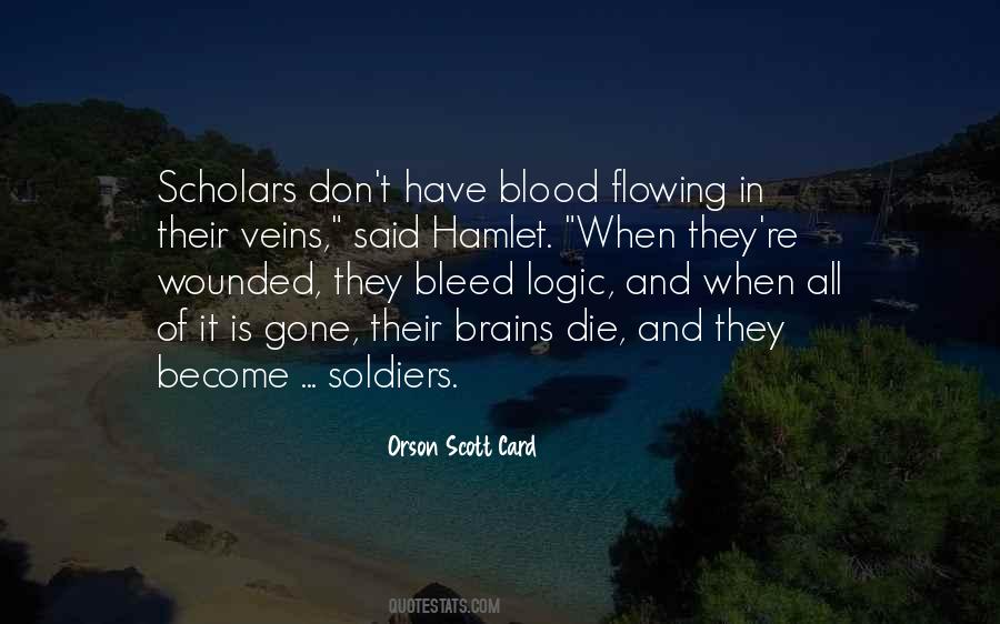 Do I Not Bleed Quotes #31873