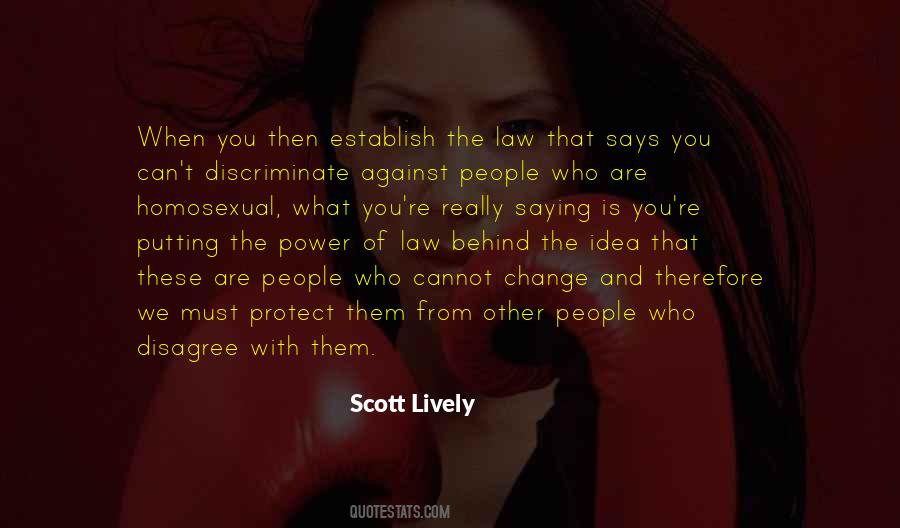 Quotes About The Power Of Law #1037938