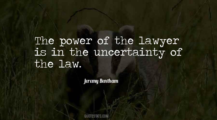 Quotes About The Power Of Law #397635