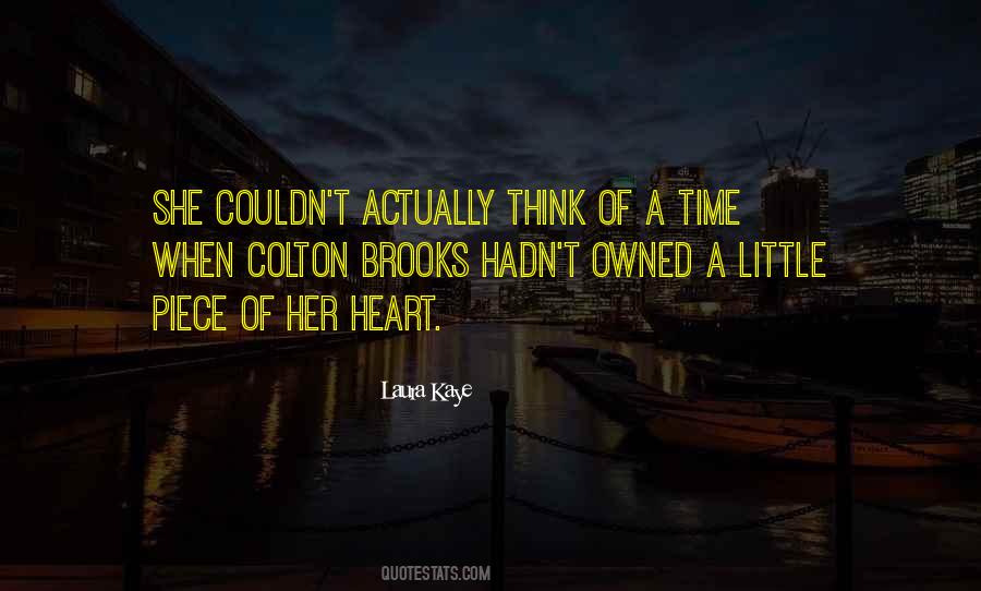 When A Heart Quotes #466688