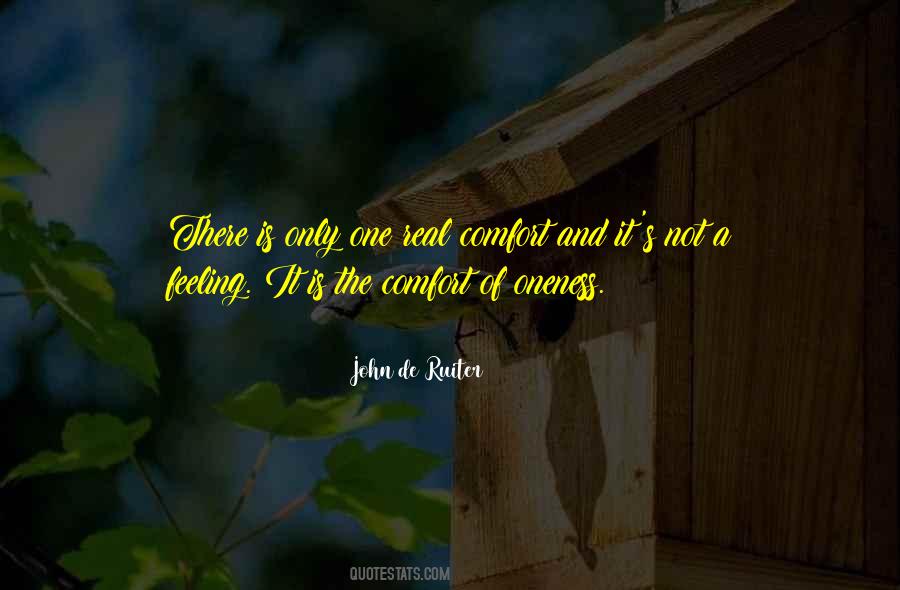 Feeling Comfort Quotes #1202210