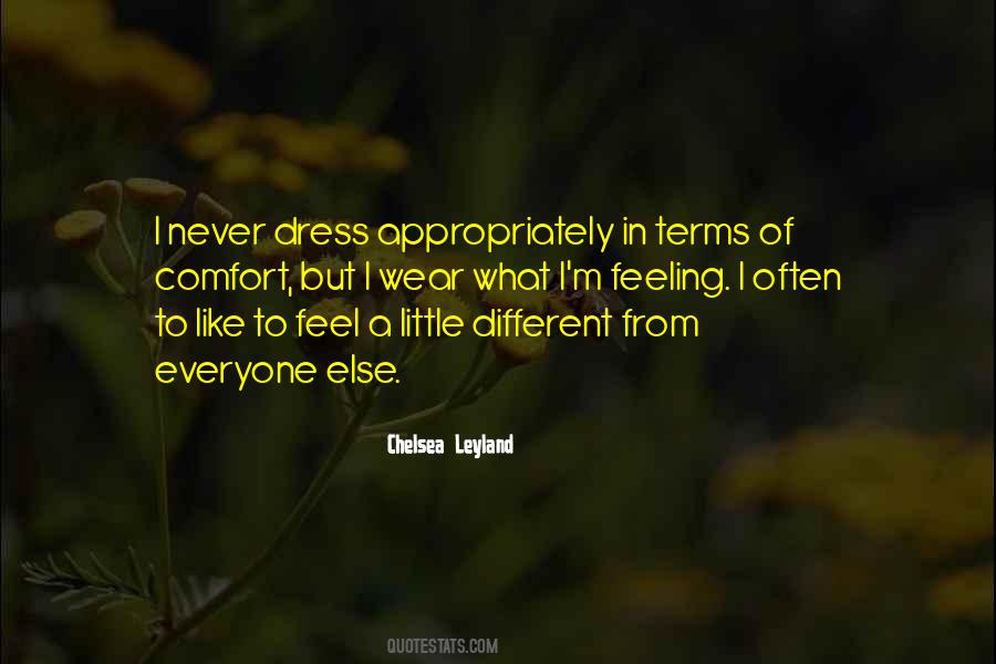 Feeling Comfort Quotes #1347168