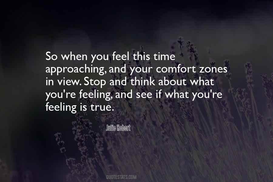 Feeling Comfort Quotes #1708163